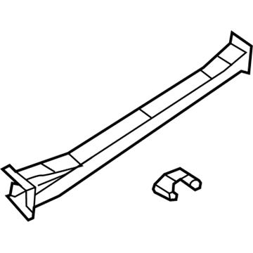 Mopar 68003493AC CROSMEMBE-Rear Frame