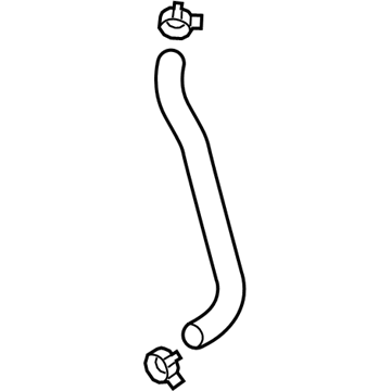 Hyundai 25412-2W800 Hose-Radiator Lower