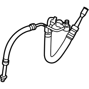 Mopar 55037506AA Line-Air Conditioning Discharge