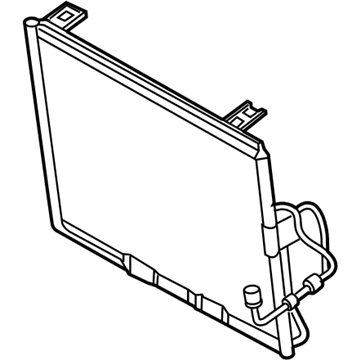 Mopar 55037618AD CONDENSER-Air Conditioning