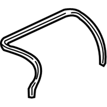 Mopar 68141384AC WEATHERSTRIP-WHEELHOUSE