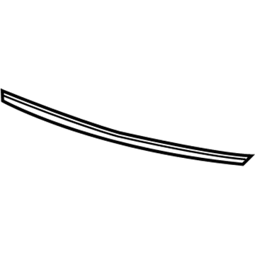 Mopar 68143006AC Weatherstrip-Hood