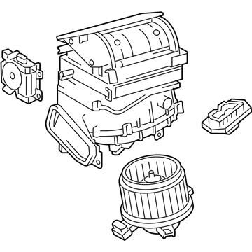 Toyota 87130-42350 Blower Assembly