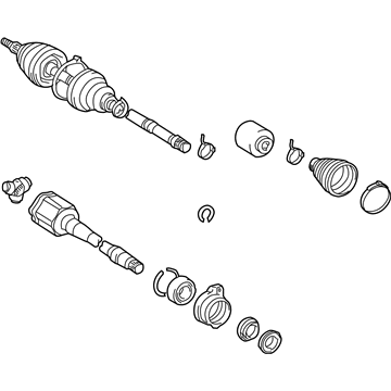 Toyota 43420-21070 Axle Assembly