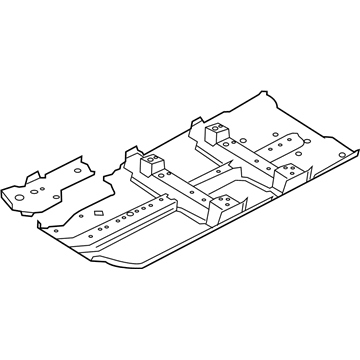 Nissan G4320-6MAMA Floor-Front, RH