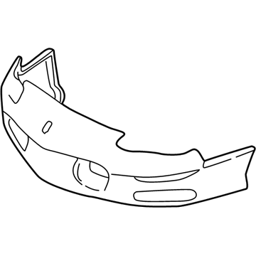 GM 12335525 Bumper Cover