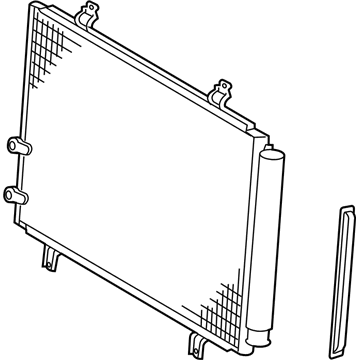 Lexus 88460-33170 CONDENSER Assembly