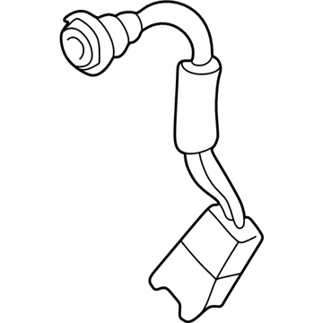 Hyundai 92433-39070 Back Up Lamp Holder & Wiring