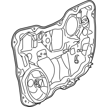 Mopar 68227256AC Panel-Carrier Plate