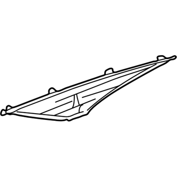 Toyota 55950-04020 Defroster Nozzle