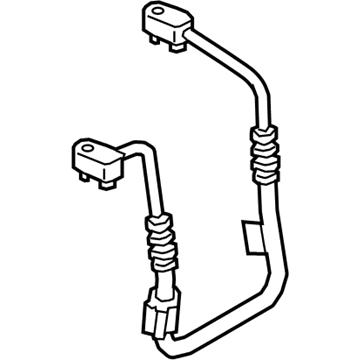 BMW 64-50-8-053-489 PRESSURE HOSE ASSY COMPRESSO