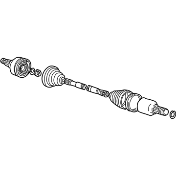 Ford YW4Z-4K139-AA Axle Assembly
