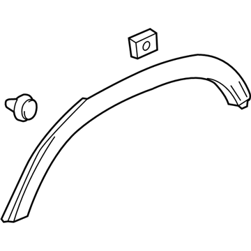 GM 95298241 Wheel Opening Molding