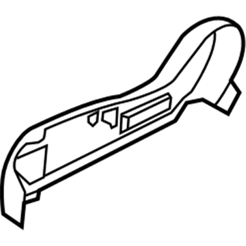 Hyundai 88291-3Y000-RY Shield Cover-Seat Passenger Outer