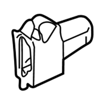 BMW 51-22-8-231-995 Left Rear Door Brake Grommet