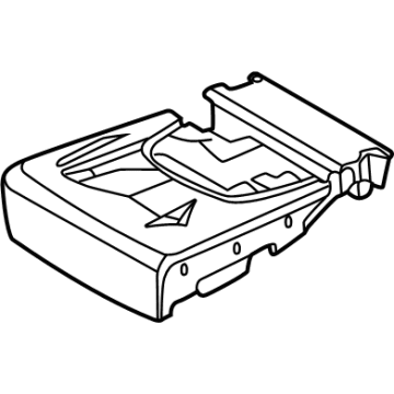 Kia 89K15R0040 PAD ASSY-2ND SEAT CU