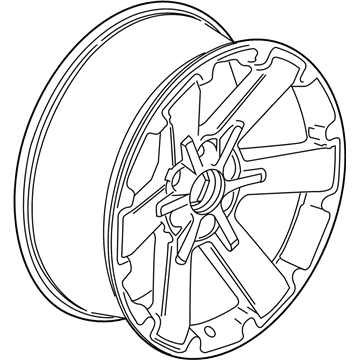 GM 19301162 Wheel, Alloy