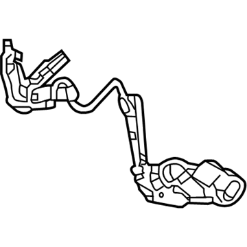 Lexus 89516-11010 Wire, Skid Control Sensor