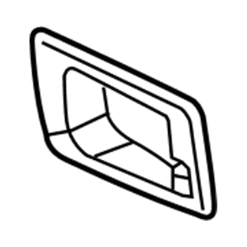 GM 15824446 Bezel-Rear Side Door Inside Handle *Cashmere E