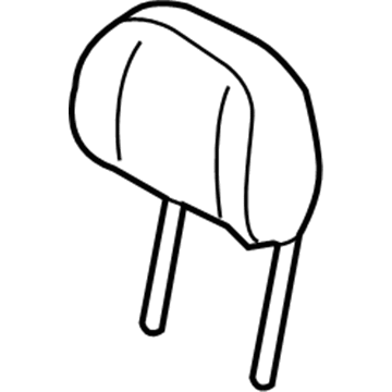 Hyundai 88700-3N600-NVN Headrest Assembly-Front Seat