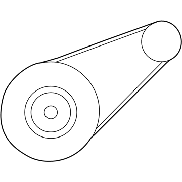 Honda 31110-P2A-505 Belt, Alternator