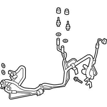 Ford L1MZ-19A834-KC Suction & Discharge Hose Assembly