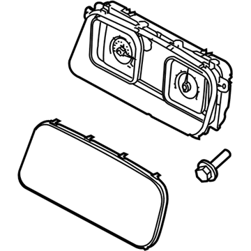 Ford 8A1Z-10849-A Cluster Assembly