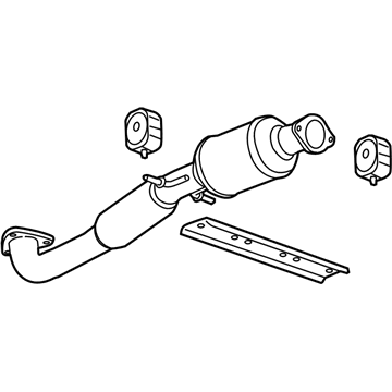 GM 22935125 Front Pipe