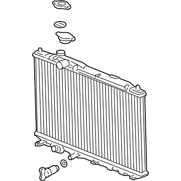 Acura 19010-R1B-A52 Radiator (Toyo)