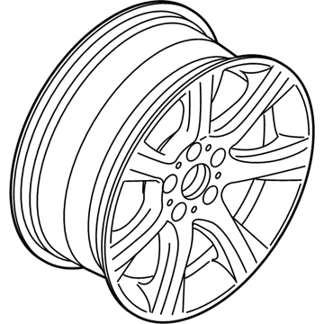 BMW 36-11-6-796-246 Light Alloy Rim