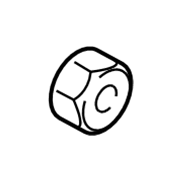 Kia 878794D000 Clamp Nut-Glass