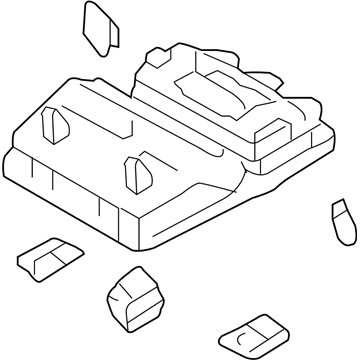 Toyota 63650-AA090-B2 Overhead Console