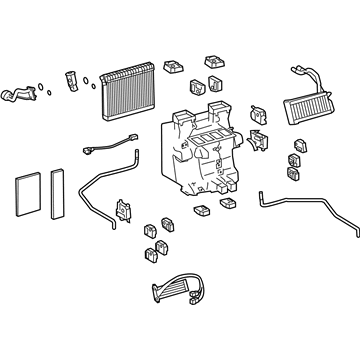 Lexus 87050-50231 Radiator Assembly, Air C