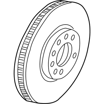 GM 22812086 Front Brake Rotor