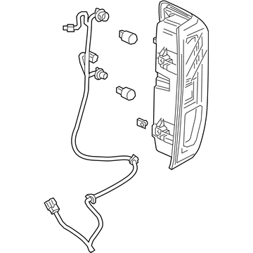 GM 84565920 LAMP ASM-RR BODY STRUCTURE STOP