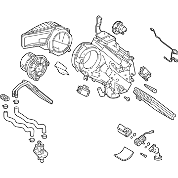 Toyota 87030-0C060 Evaporator Assembly