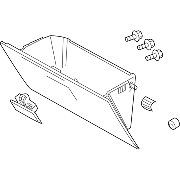 Ford 8C3Z-2506024-AA Glove Box Assembly