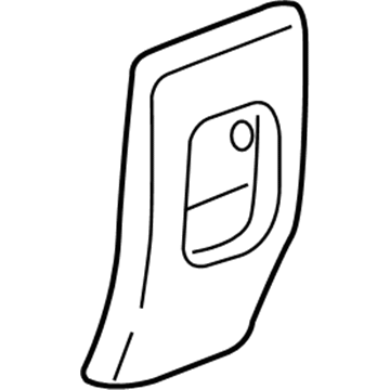 GM 23125319 Rear Panel