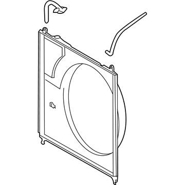 Toyota 16711-0F050 Shroud Assembly