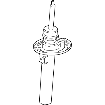 BMW 31-31-6-879-360 FRONT RIGHT SPRING STRUT