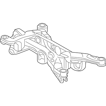 Lexus 51200-0R010 FRAME ASSY, RR
