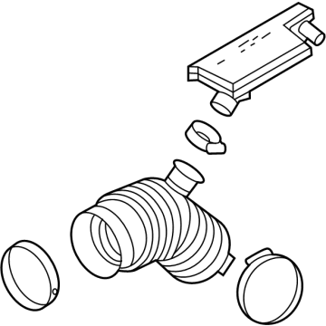 Nissan 16576-6LB0C Air Duct
