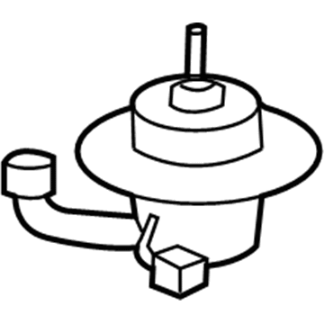 Mopar 5093248AB Motor-Blower With Wheel