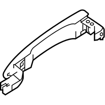 Nissan 80640-4BA1C Grip-Outside Handle