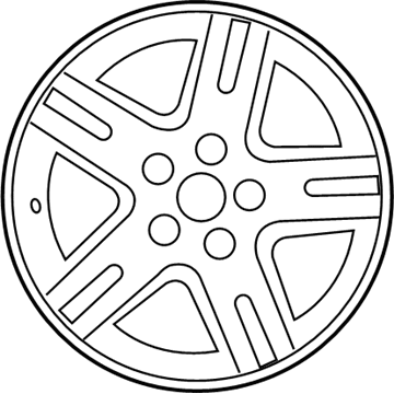 Ford 6M6Z-1007-B Wheel, Alloy