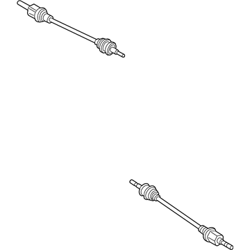 Ford F2GZ-4K138-C Axle Assembly