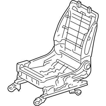 Toyota 71120-02010 Seat Adjust Assembly