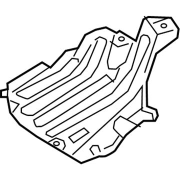 Hyundai 86690-F2000 Cover Assembly-Rear Bumper Under