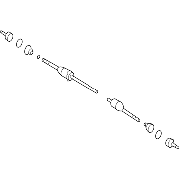 Ford CA8Z-3B436-H Axle Assembly