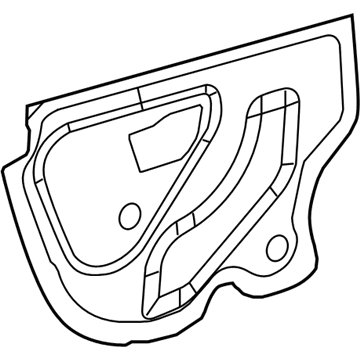 GM 20938503 Water Deflector